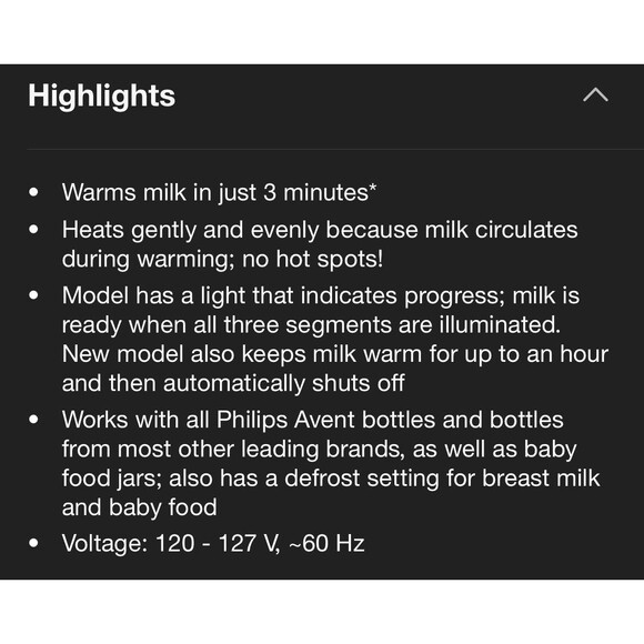 Philips Avent Bottle Warmer - Picture 4 of 4